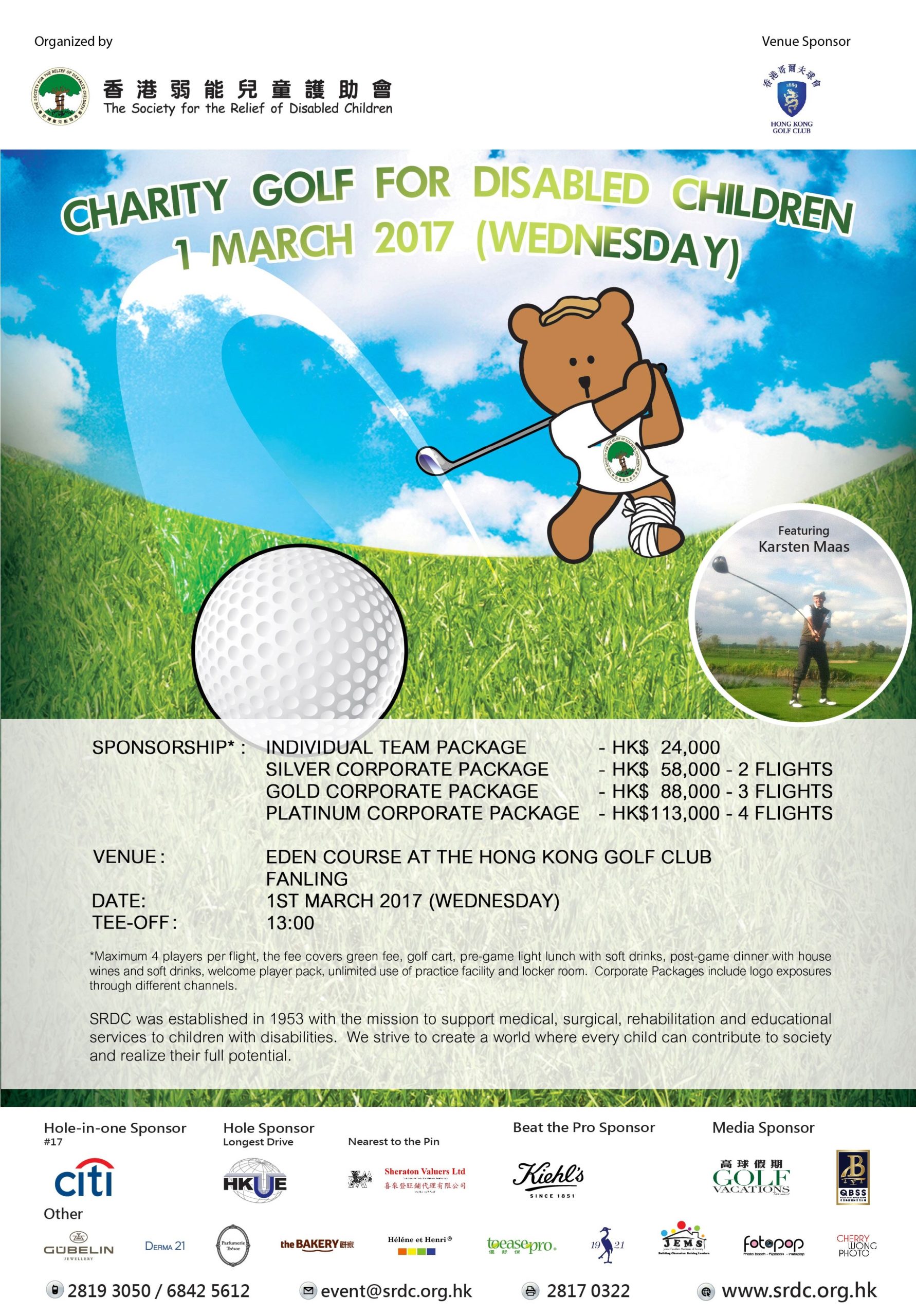 Charity Golf for Disabled Children